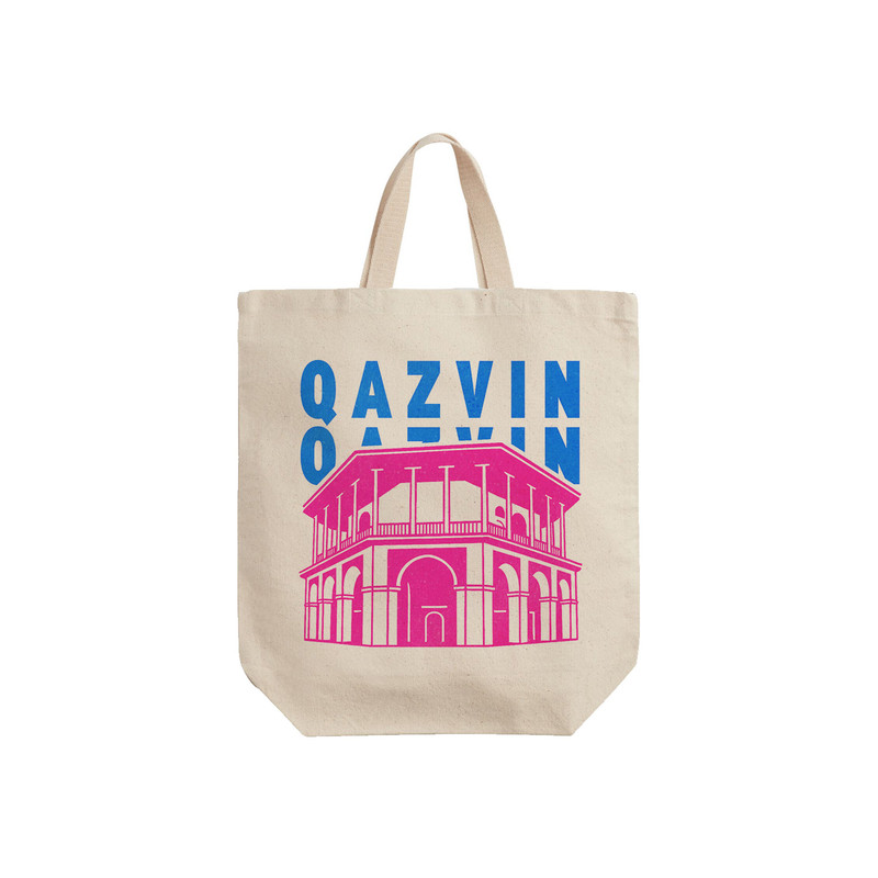 ساک خرید ترمه طراحان ایده مدل نماد کاخ چهلستون قزوین کد map0103 - S