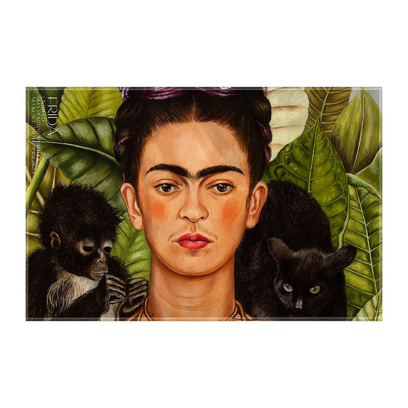 کاغذ کادو ترمه طراحان ایده مدل خودنگار با گردنبند آهنی و پرنده از فریدا کد art0125