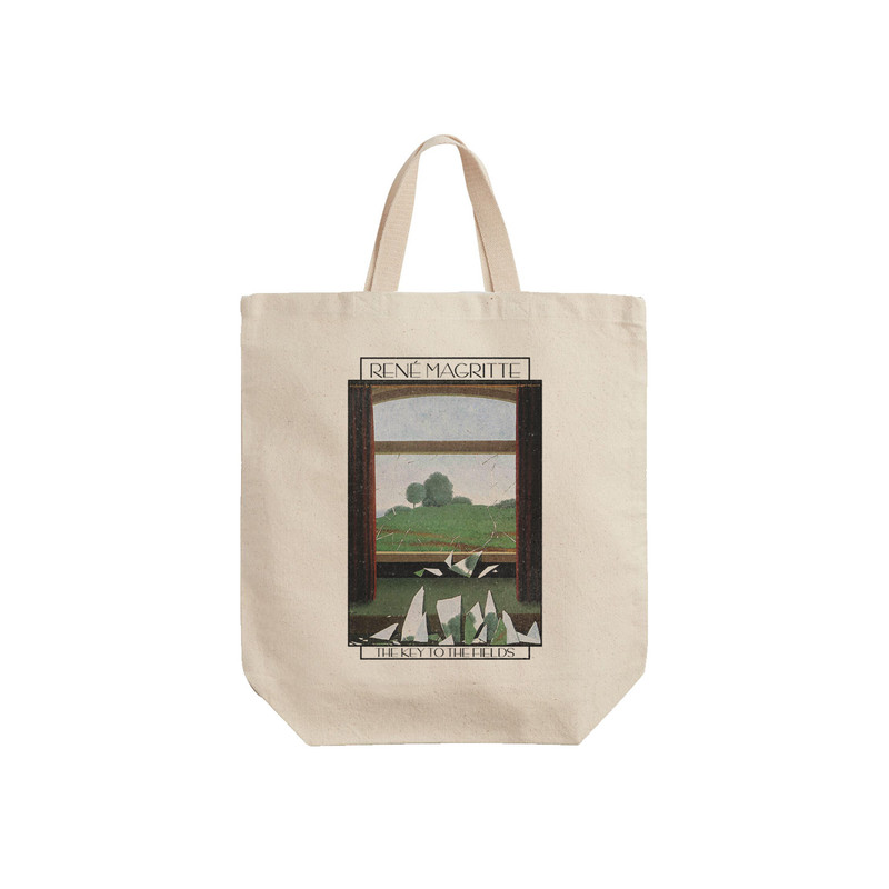 ساک خرید ترمه طراحان ایده مدل راه ورود به مزرعه از ماگریت کد art0428 - S