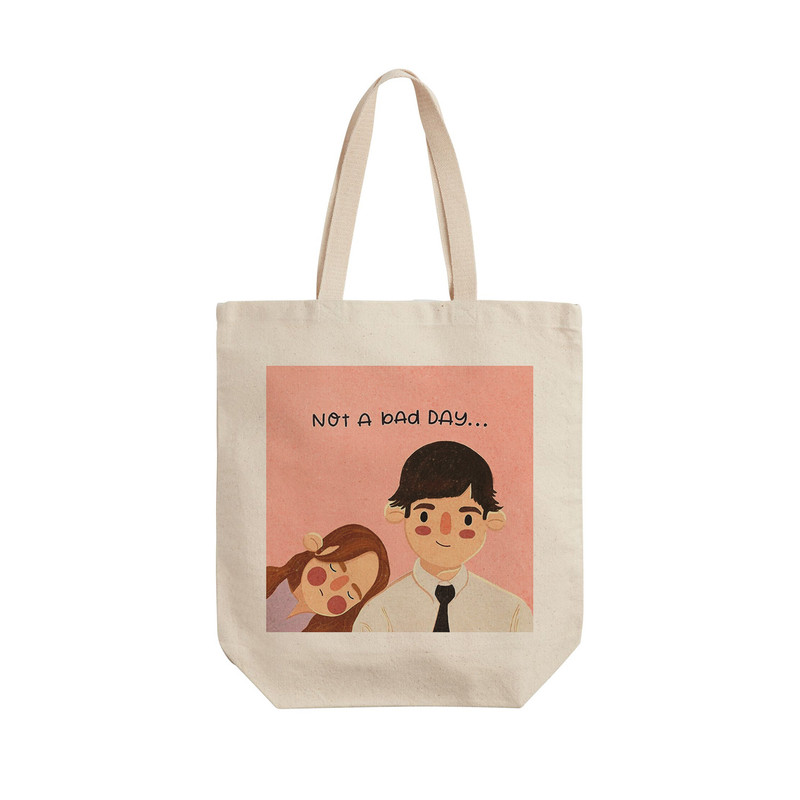 ساک خرید ترمه طراحان ایده مدل سریال آفیس کد cfp2404 - L