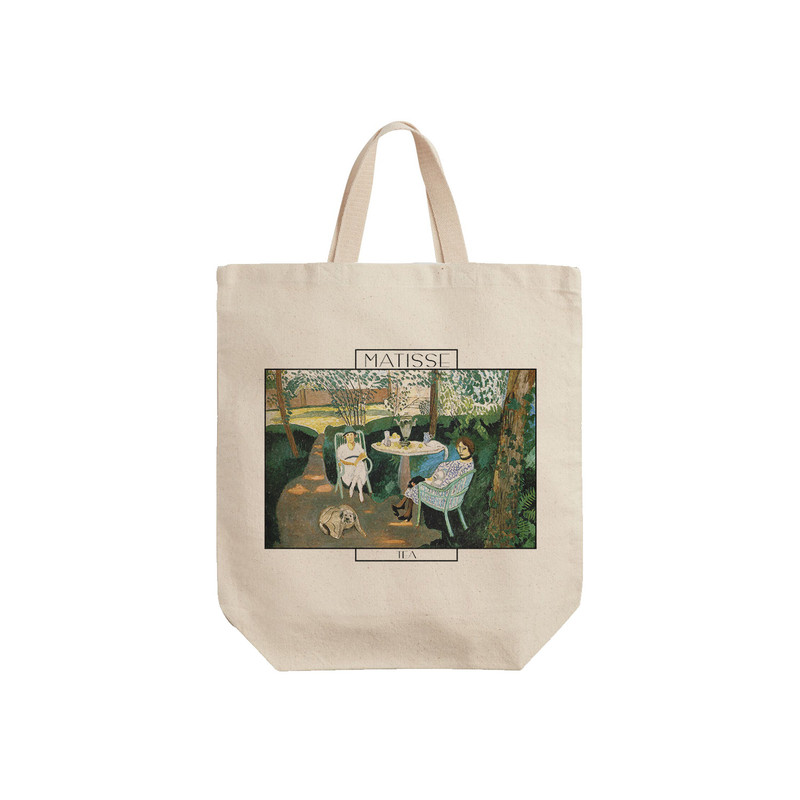 ساک خرید ترمه طراحان ایده مدل چای از ماتیس کد art0666 - S