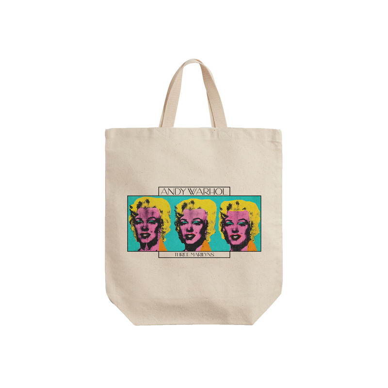 ساک خرید ترمه طراحان ایده مدل سه مریلین از وارهول کد art0888 - S