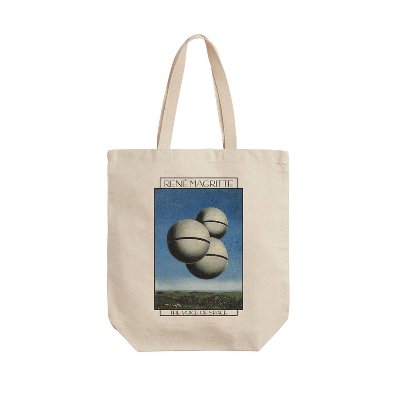 ساک خرید ترمه طراحان ایده مدل صدای فضا از ماگریت کد art0447 - L