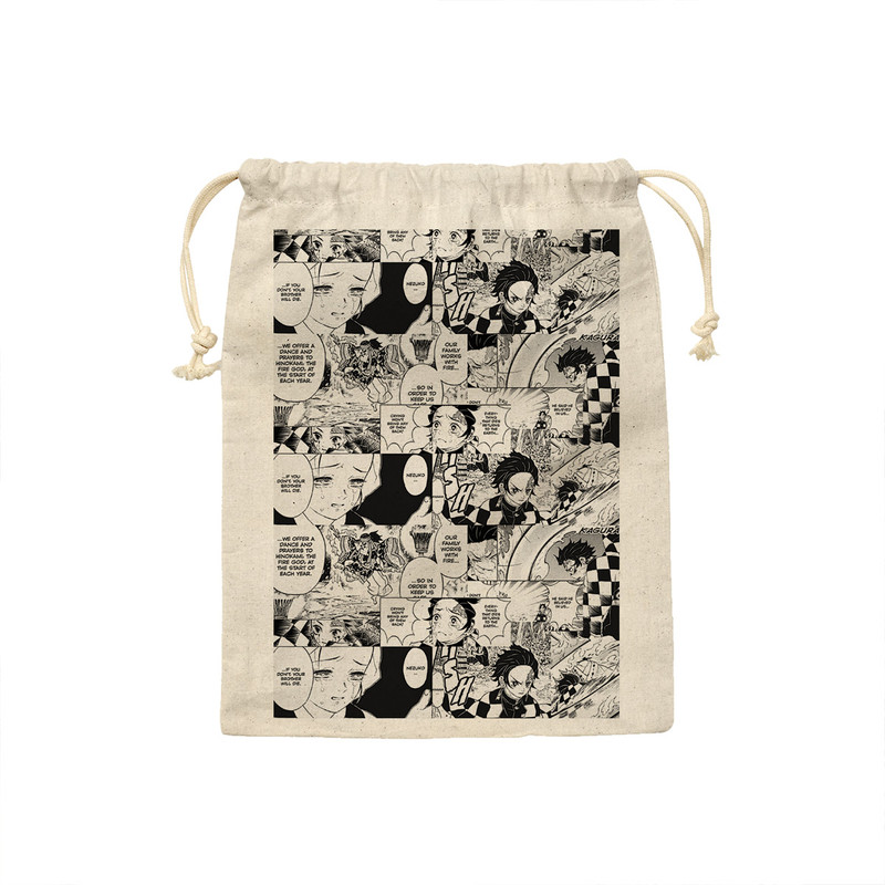 کیسه نان و سبزی ترمه طراحان ایده طرح دیمون اسلیر Demon slayer کد strm0389 - L