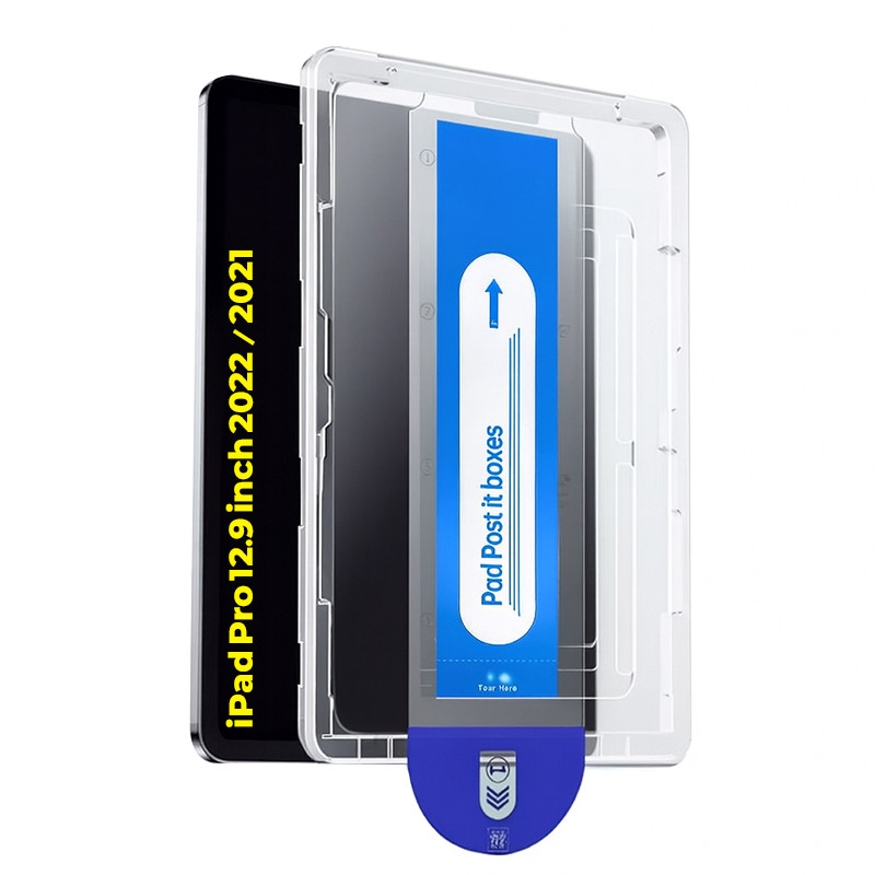 محافظ صفحه نمایش شیشه ای بادیگارد مدل TabG Frame مناسب برای تبلت اپل iPad Pro 12.9 inch 2022 / 2021