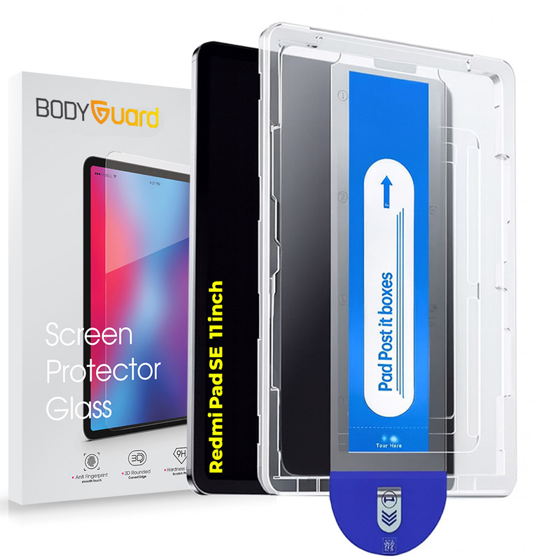محافظ صفحه نمایش شیشه ای بادیگارد مدل TabG Frame مناسب برای تبلت شیائومی Redmi Pad SE 11 inch
