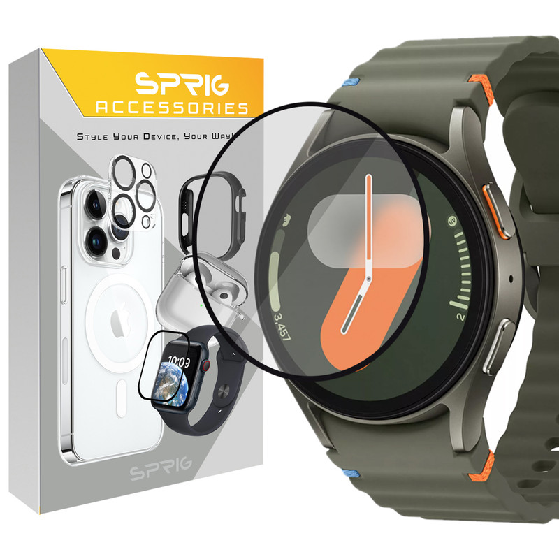 محافظ صفحه نمایش اسپریگ مدل Pmma-SPG مناسب برای ساعت هوشمند سامسونگ Galaxy Watch 7 44mm