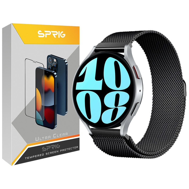  بند اسپریگ مدل Milanese مناسب برای ساعت هوشمند سامسونگ Galaxy Watch 6 44mm