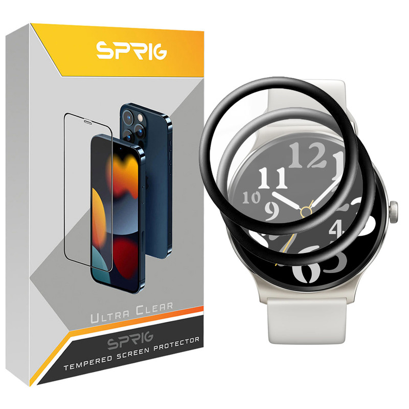 محافظ صفحه نمایش نانو اسپریگ مدل SPG مناسب برای ساعت هوشمند هایلو Solar Lite بسته دو عددی