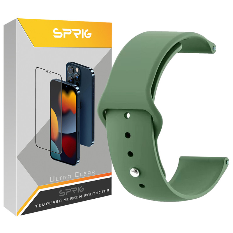 بند اسپریگ مدل Sic-22SP مناسب برای ساعت هوشمند شیائومی Amazfit Stratos