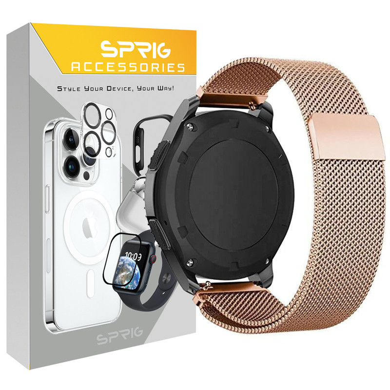 بند اسپریگ مدل Milanese مناسب برای ساعت هوشمند سامسونگ Galaxy Watch 4 40mm / Watch 5 40mm
