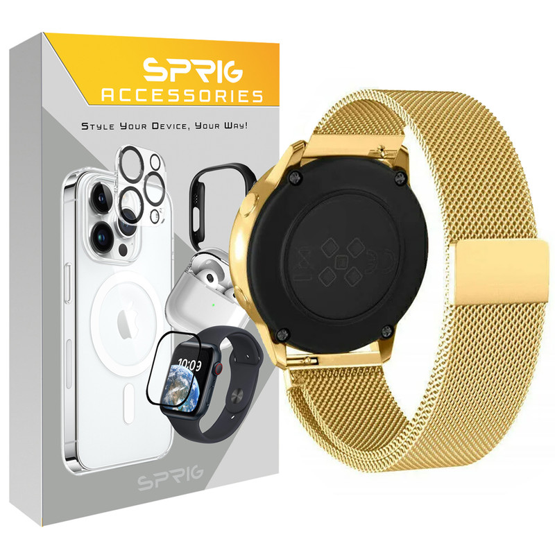 بند اسپریگ مدل Milanese مناسب برای ساعت هوشمند گارمین Vivoactive / Vivomove 3