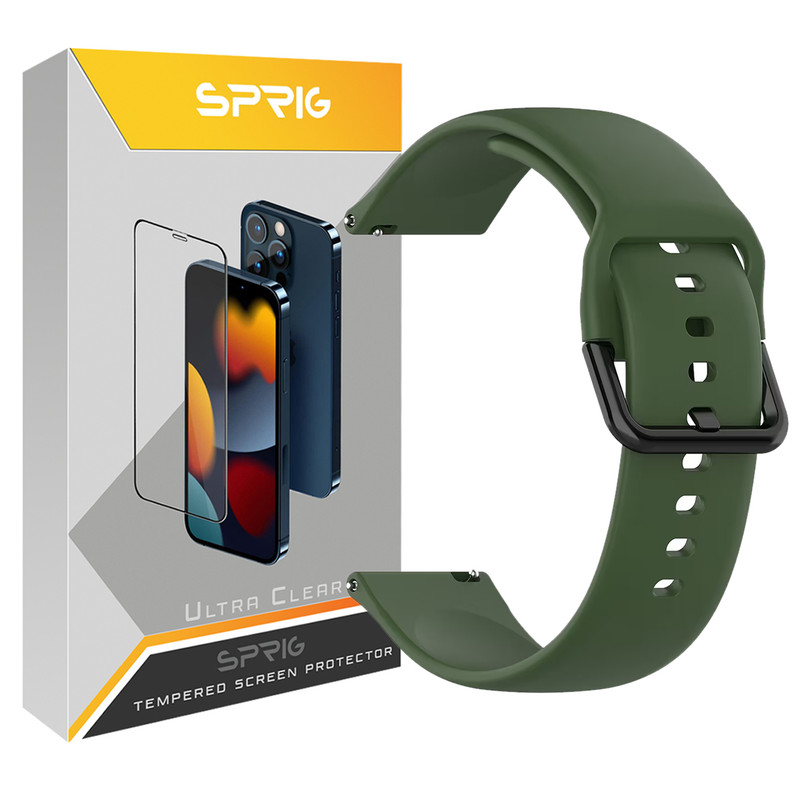 بند اسپریگ مدل SGK-22SP مناسب برای ساعت هوشمند شیائومی Amazfit Stratos
