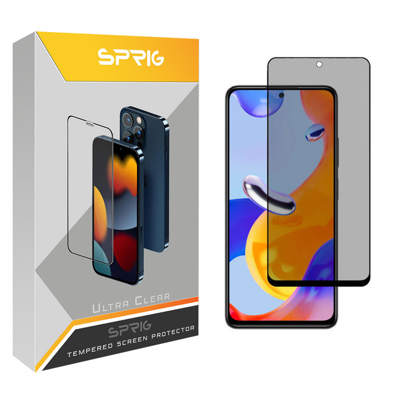 محافظ صفحه نمایش حریم شخصی اسپریگ مدل PRVSP مناسب برای گوشی موبایل شیائومی Redmi Note 11 Pro 5G