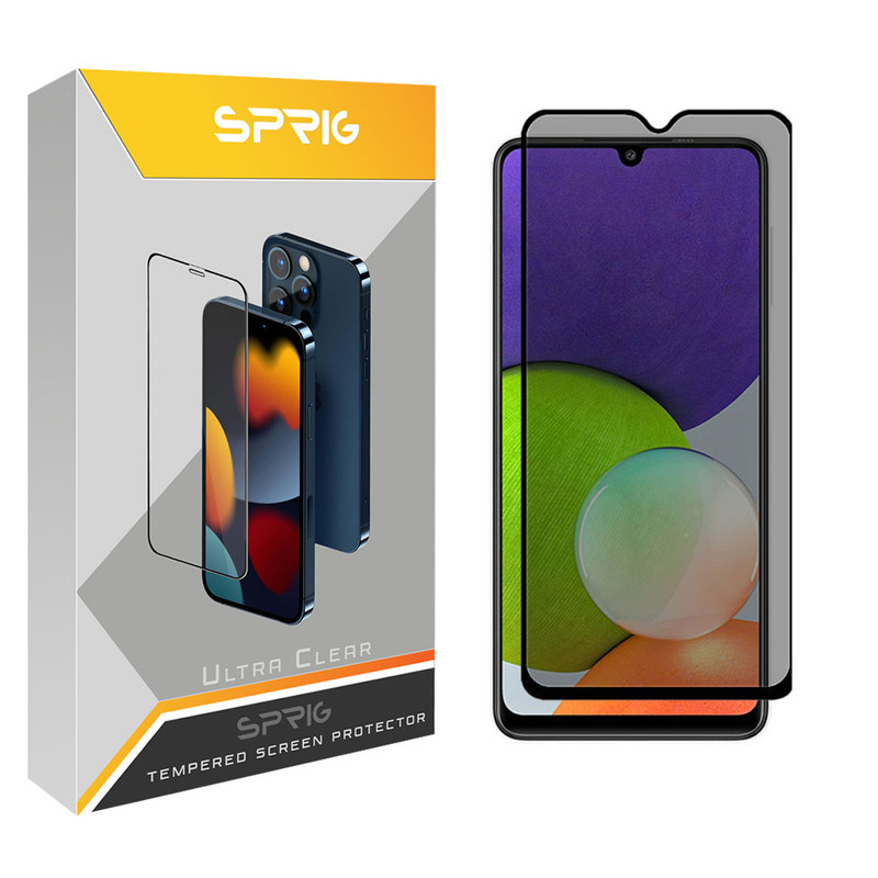 محافظ صفحه نمایش حریم شخصی اسپریگ مدل PRVSP مناسب برای گوشی موبایل سامسونگ Galaxy A23 4G