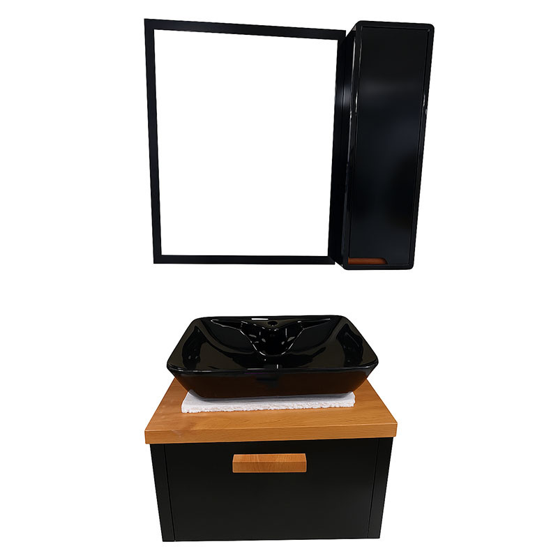 ست کابینت و روشویی مدل لاله همراه با آینه و باکس 