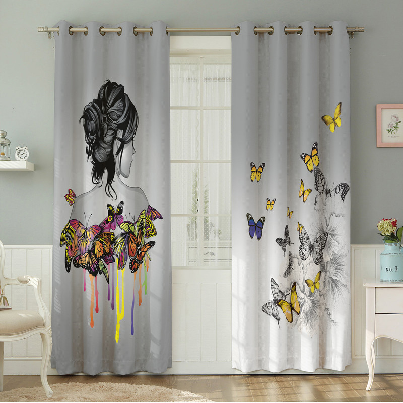 پرده نیروانا طرح مدرن  مدل مخمل کد 8583 سایز 140×280 سانتی متر