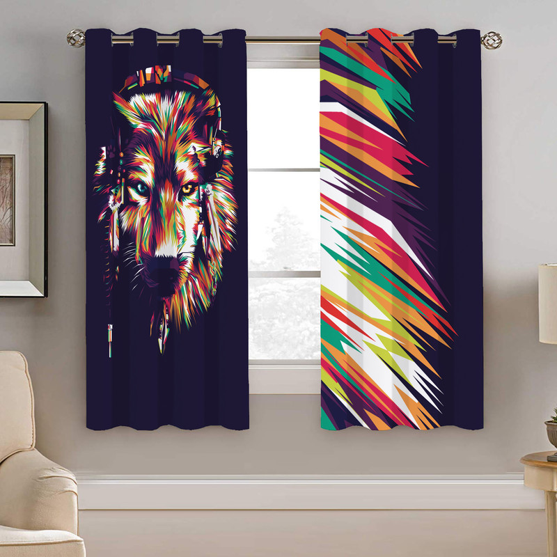 پرده نیروانا طرح مدرن  مدل هازان کد 5090   سایز 140×200 سانتی متر