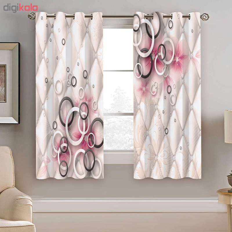 پرده نیروانا مدل plk1420 سایز 190 × 140 سانتی متر