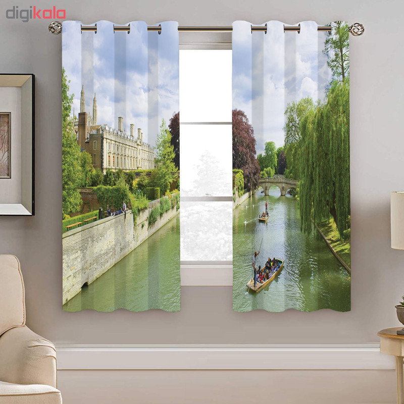 پرده نیروانا مدل plk1306 سایز 190 × 140 سانتی متر