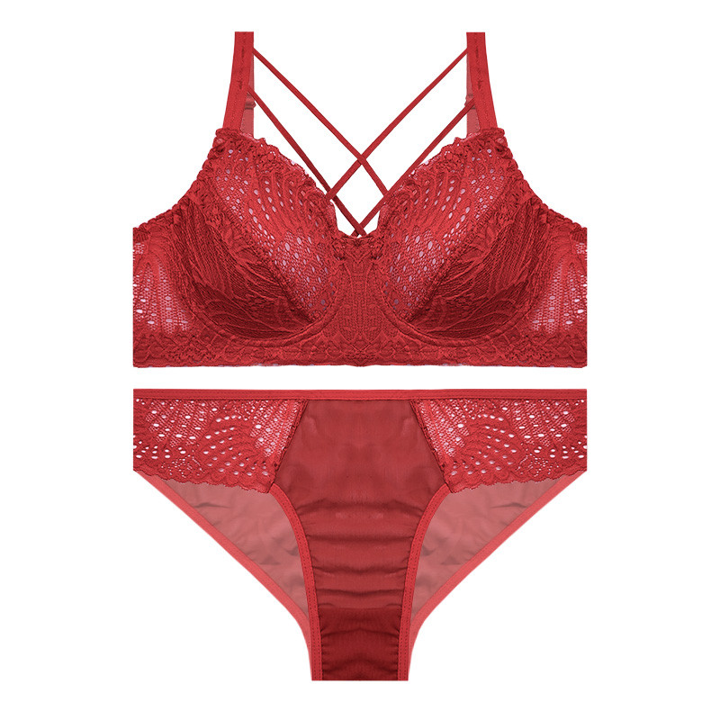 ست شورت و سوتین زنانه آنی لوکس مدل گیپور هارنس دوبل کد 19575st