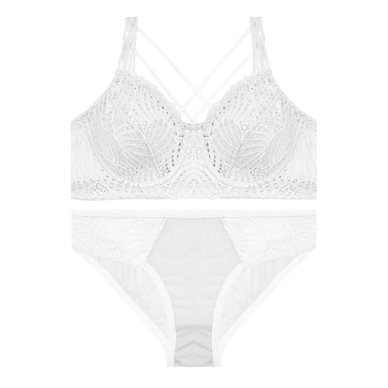 ست شورت و سوتین زنانه آنی لوکس مدل گیپور هارنس دوبل کد 19571st