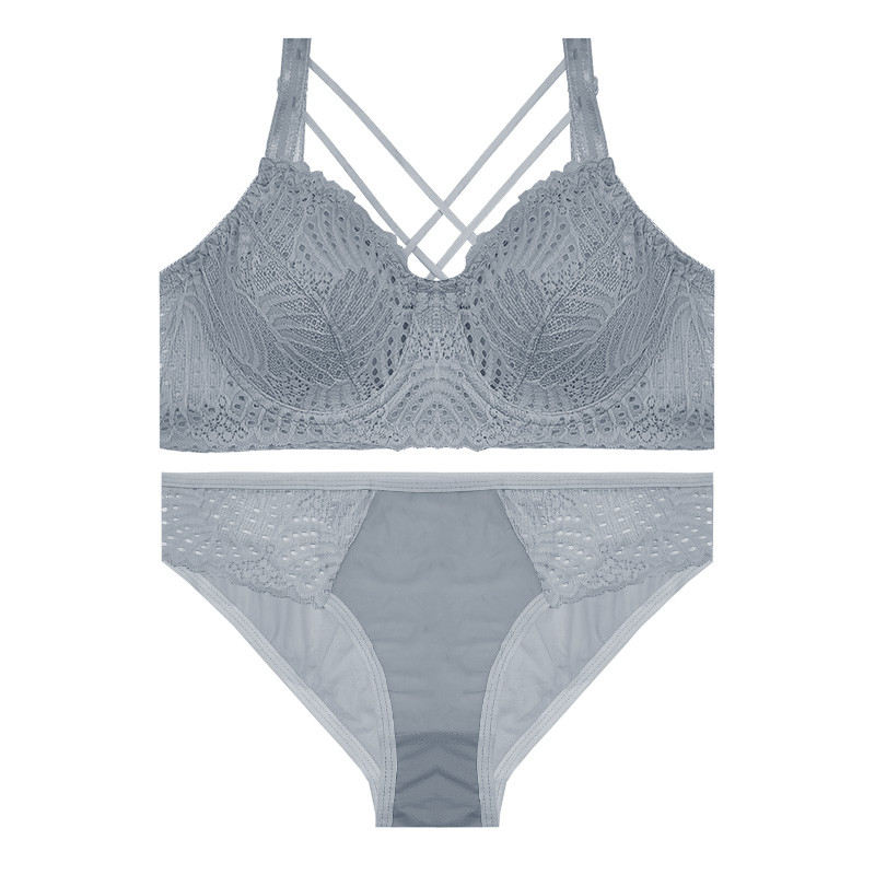 ست شورت و سوتین زنانه آنی لوکس مدل گیپور هارنس دوبل کد 19574st