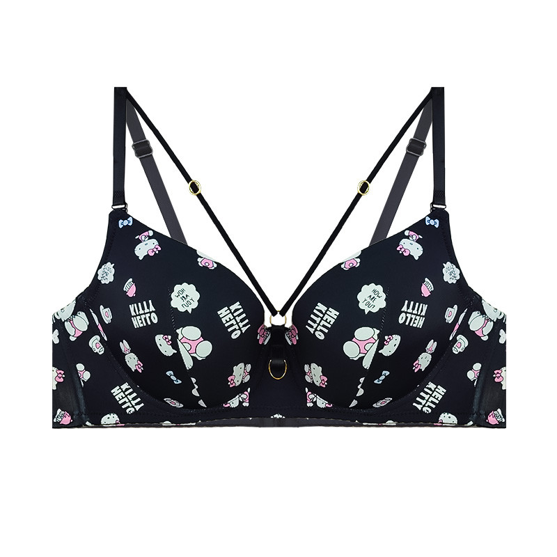 سوتین اسفنجی زنانه آنی لوکس مدل جکدار کیتی هارنس دار کد 00031s