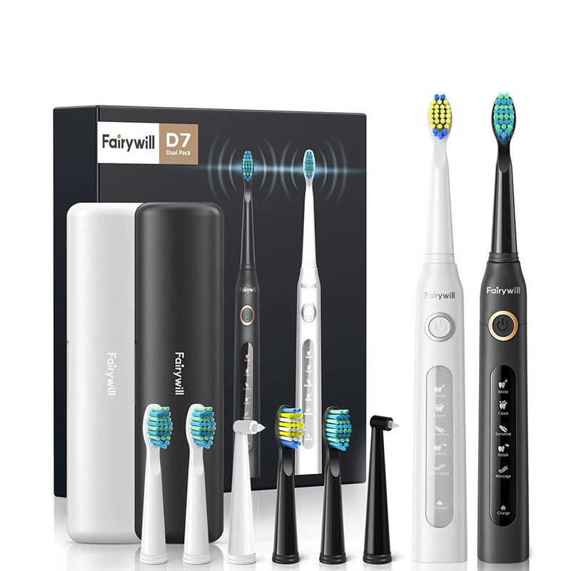 مسواک برقی فایری ویل مدل D7 بسته 2 عددی