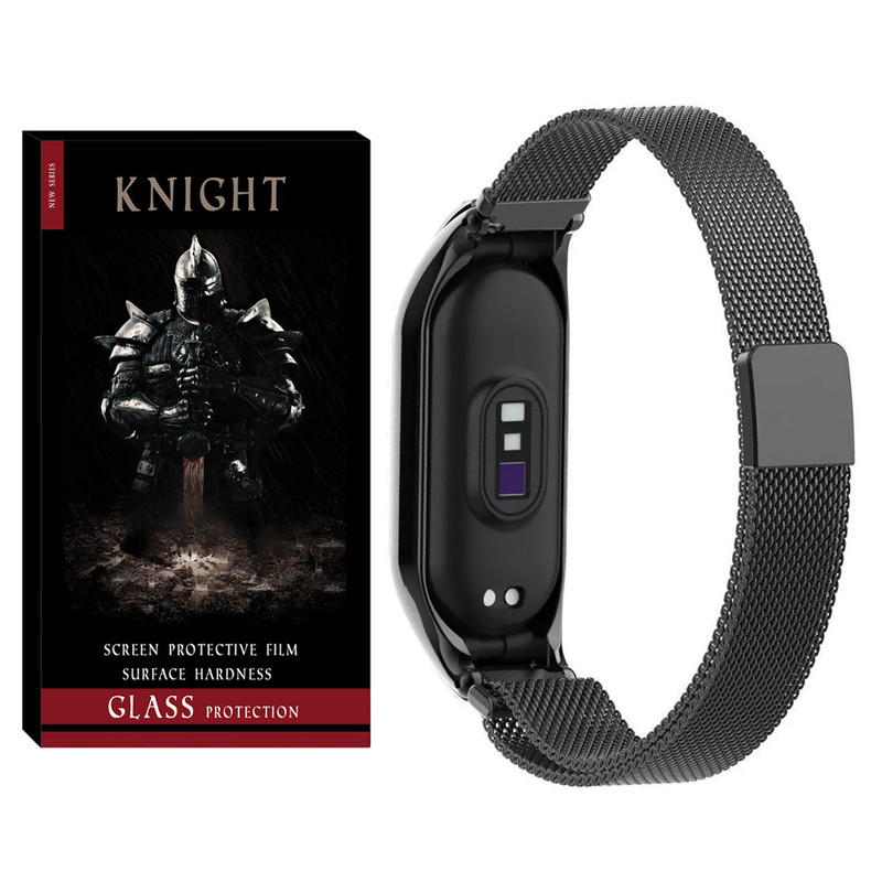 بند نایت مدل Milanese KT مناسب برای ساعت هوشمند شیائومی Mi Band 7