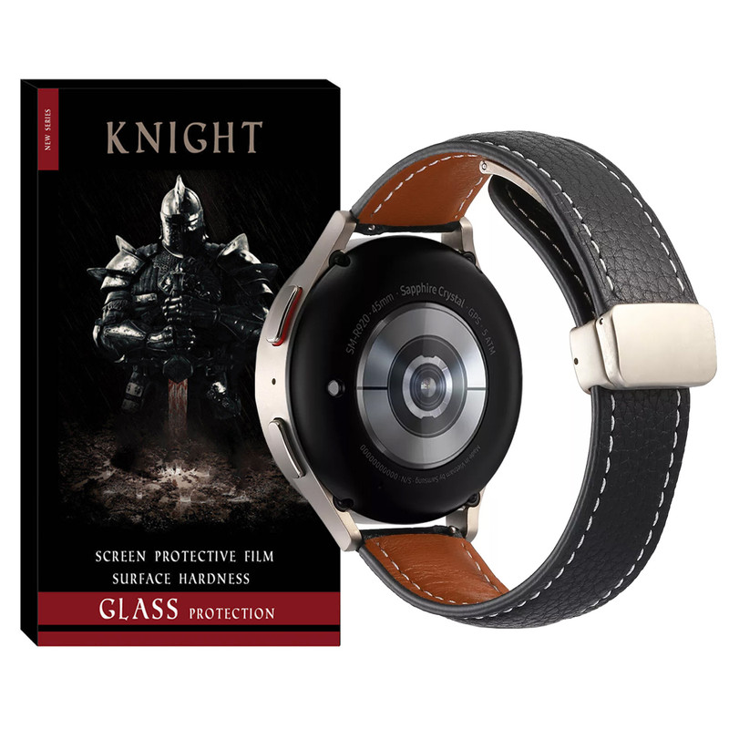 بند نایت مدل Magnet Leather TW مناسب برای ساعت هوشمند کیسلکت Kr / Kr Pro / Kr Pro LTD