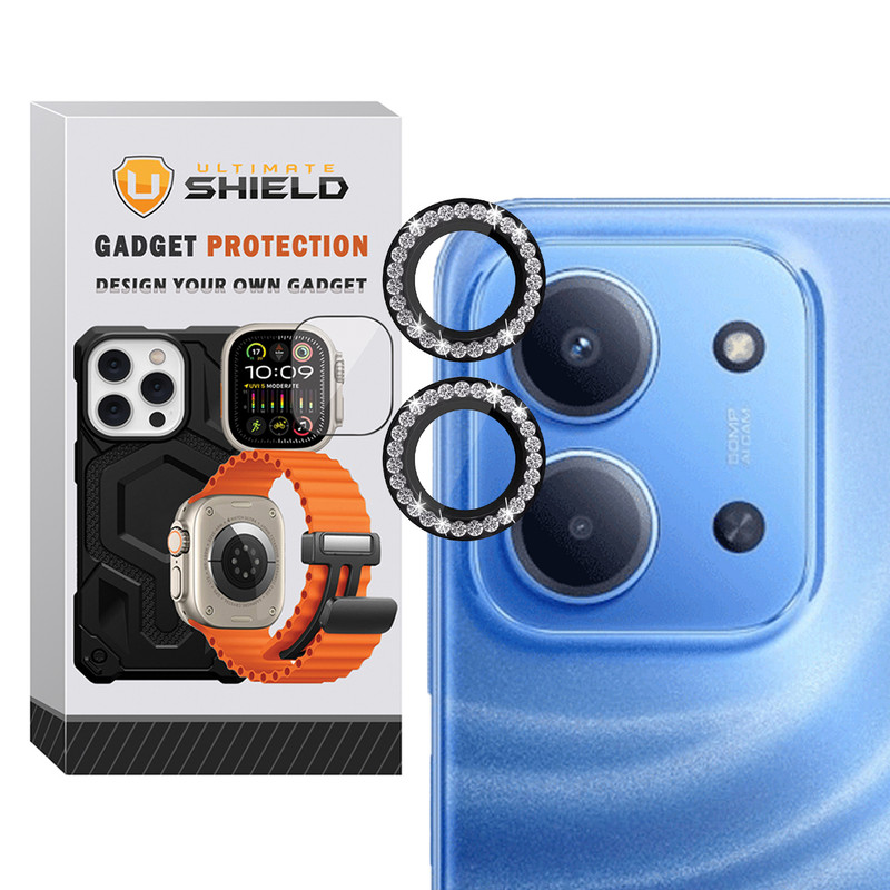 محافظ لنز دوربین فلزی آلتیمیت شیلد مدل RNG Diamond مناسب برای گوشی موبایل شیائومی Redmi 15C