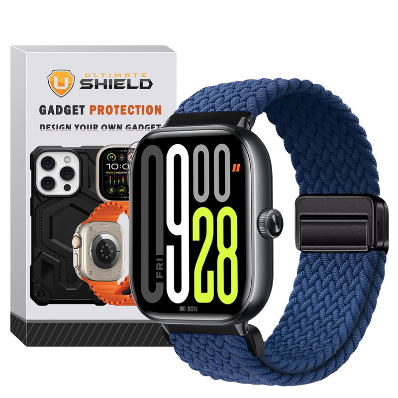 بند آلتیمیت شیلد مدل Braided Magsolo SPC BK مناسب برای ساعت هوشمند شیائومی Redmi Watch 5 41mm