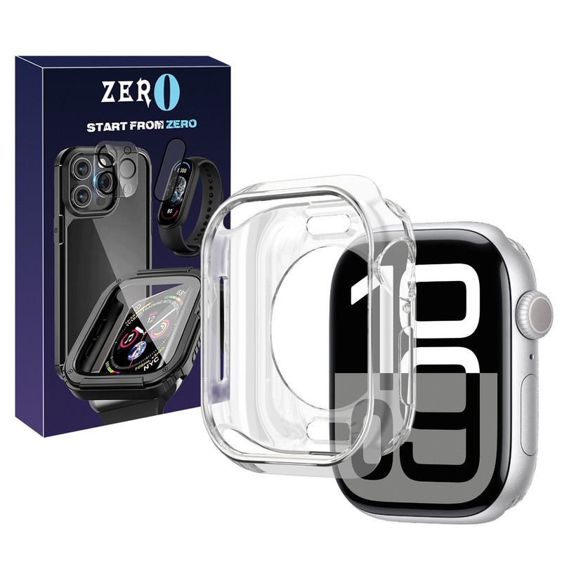 کاور زیرو مدل Transparent GRD ZR مناسب برای اپل واچ Series 10 46mm