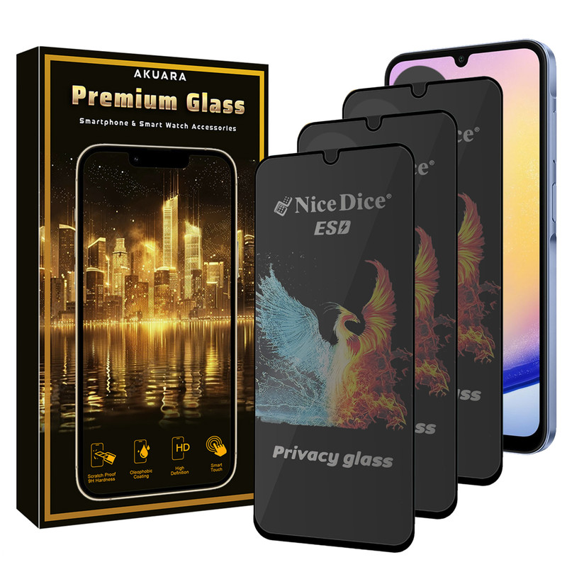 محافظ صفحه نمایش آکوآرا مدل Premium PRV3 Nice مناسب برای گوشی موبایل شیائومی Redmi A5 بسته سه عددی