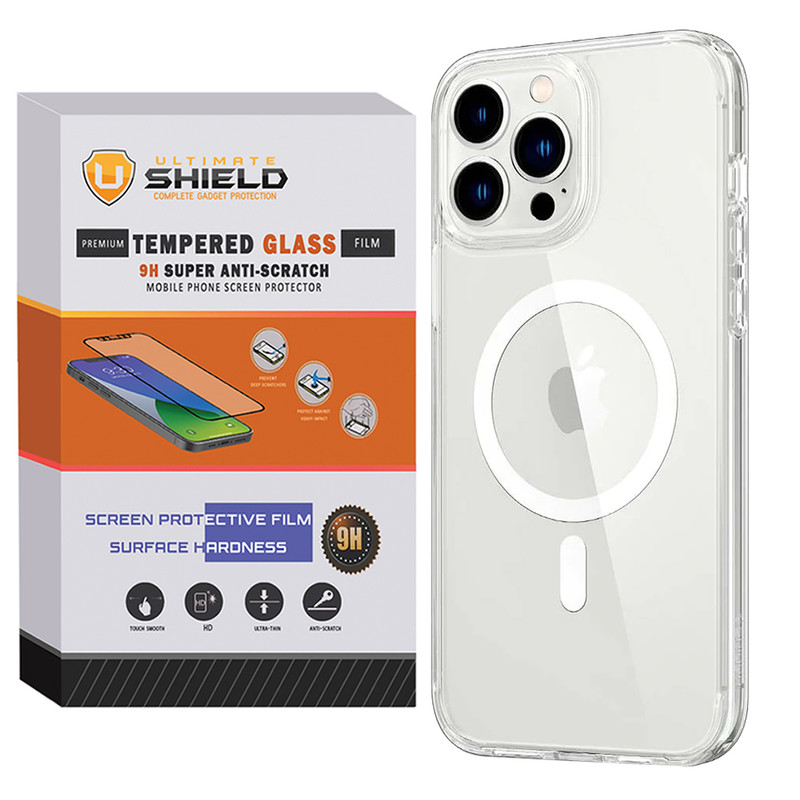 کاور آلتیمیت شیلد مدل Clear Magsafe مناسب برای گوشی موبایل اپل Iphone 13 Pro max