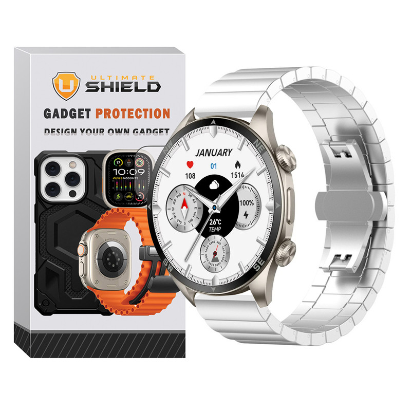 بند آلتیمیت شیلد مدل Swatch Link TW مناسب برای ساعت هوشمند گلوریمی GX Sport 22mm