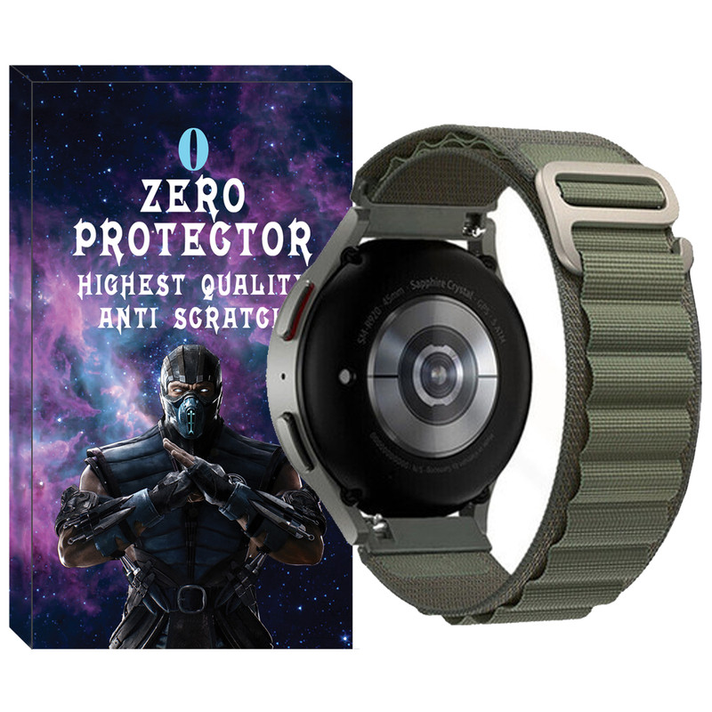 بند زیرو مدل Alpine-ZR-TW مناسب برای ساعت هوشمند سامسونگ Galaxy Gear S3 Frontier SM-R760