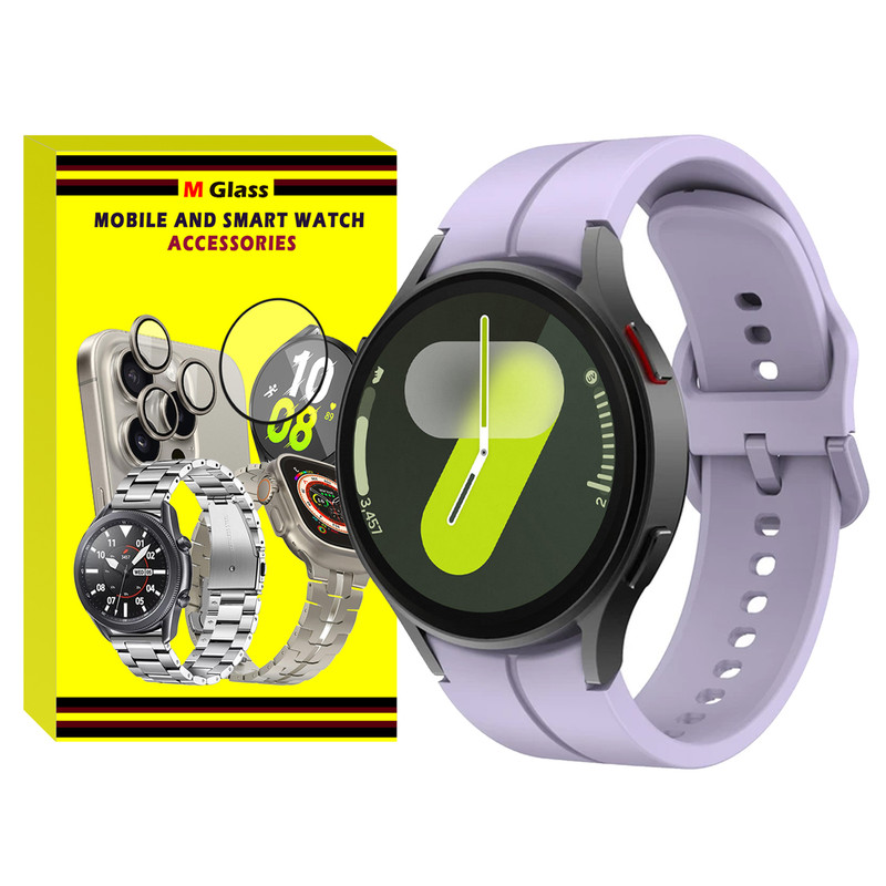 بند ام‌گلس مدل Silic ORG MG مناسب برای ساعت هوشمند سامسونگ Galaxy Watch 7 44mm / Galaxy Watch 7 40mm