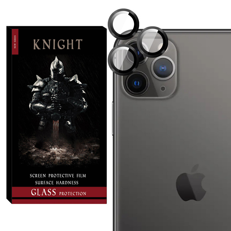 محافظ لنز دوربین فلزی نایت مدل RNG MTL KT مناسب برای گوشی موبایل اپل iPhone 11 Pro
