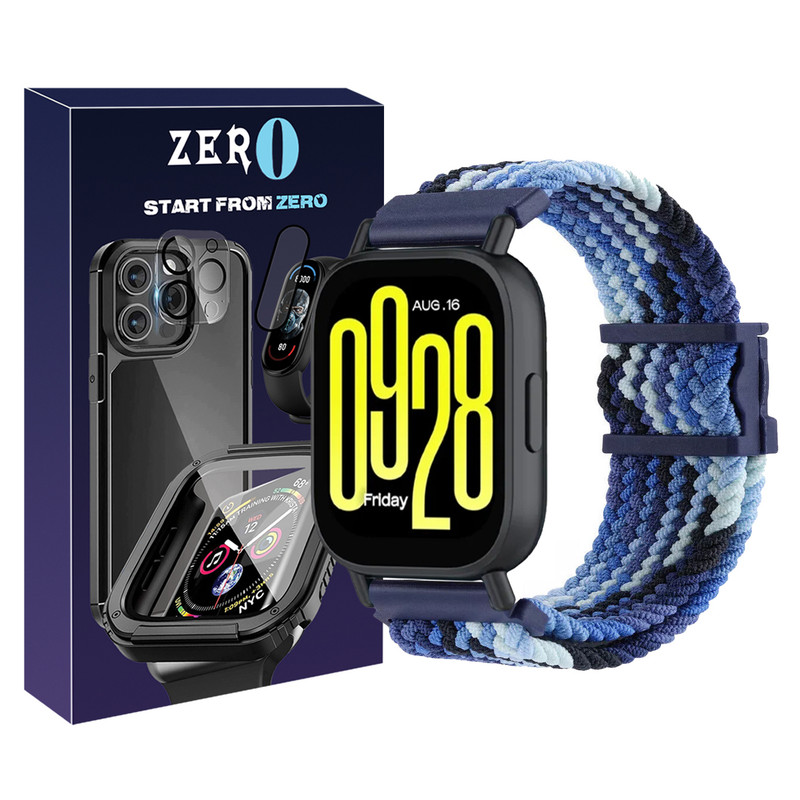 بند زیرو مدل Braided Magnet ZR TW مناسب برای ساعت هوشمند شیائومی Redmi Watch 5 Active / Redmi Watch 5 Lite