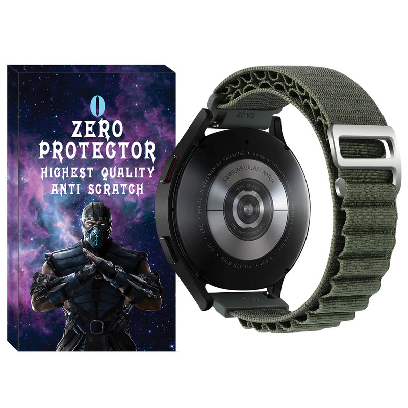 بند زیرو مدل Alpine-ZR مناسب برای ساعت هوشمند سامسونگ Galaxy Watch 5 Pro 45mm