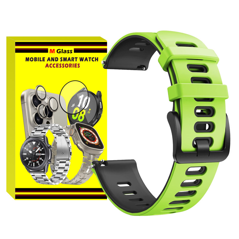بند ام‌گلس مدل Hike MG مناسب برای ساعت هوشمند سامسونگ Galaxy Watch 4/5/6/7/FE سایز 40/43/44/46/47 میلی متری