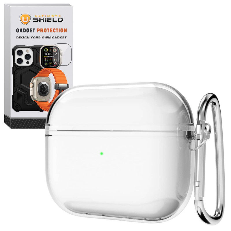 کاور آلتیمیت شیلد مدل Clear-UL مناسب برای کیس اپل AirPods Pro 3