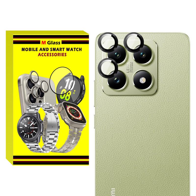 محافظ لنز دوربین ام‌گلس مدل Ring Metal MG مناسب برای گوشی موبایل شیائومی Mi 14t Pro