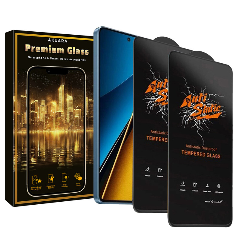 محافظ صفحه نمایش آکوآرا مدل Antis2-Premium مناسب برای گوشی موبایل سامسونگ Galaxy S25 FE بسته دو عددی