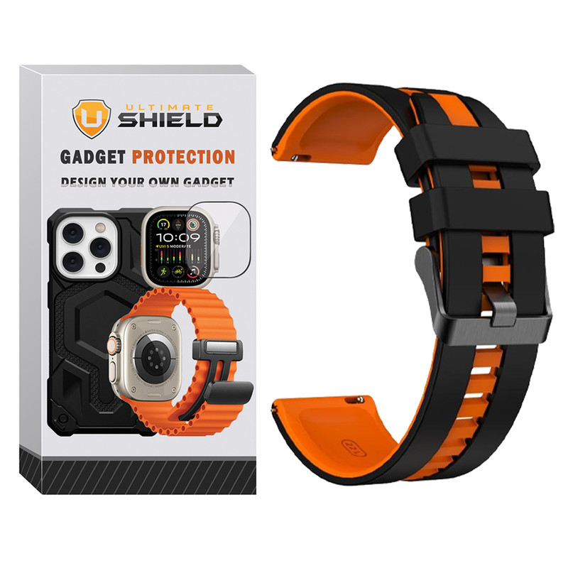 بند آلتیمیت شیلد مدل Ferer TW مناسب برای ساعت هوشمند ناتینگ CMF Watch 3 Pro 22mm