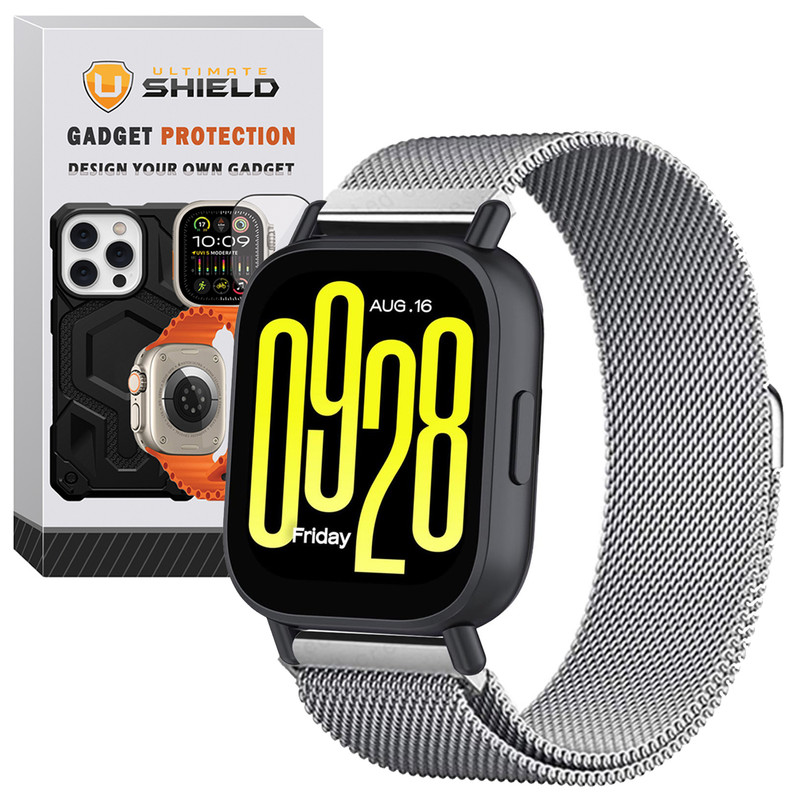 بند آلتیمیت شیلد مدل MilanStrap TW مناسب برای ساعت هوشمند شیائومی Redmi Watch 5 Active / Watch 5 Lite 22mm