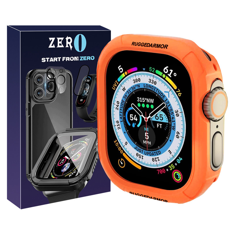 کاور زیرو مدل Rugged ARM ZR مناسب برای اپل واچ Ultra / Ultra 2 49mm