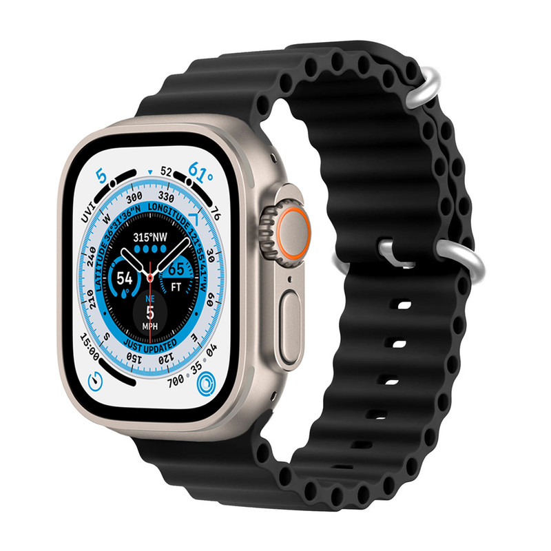 بند آلتیمیت شیلد مدل Ocean مناسب برای ساعت هوشمند آریو WA49 ULTRA 49mm